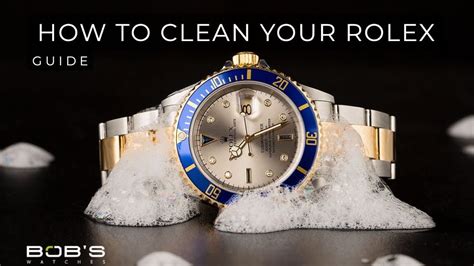 how to clean a rolex submariner|how to clean Rolex.